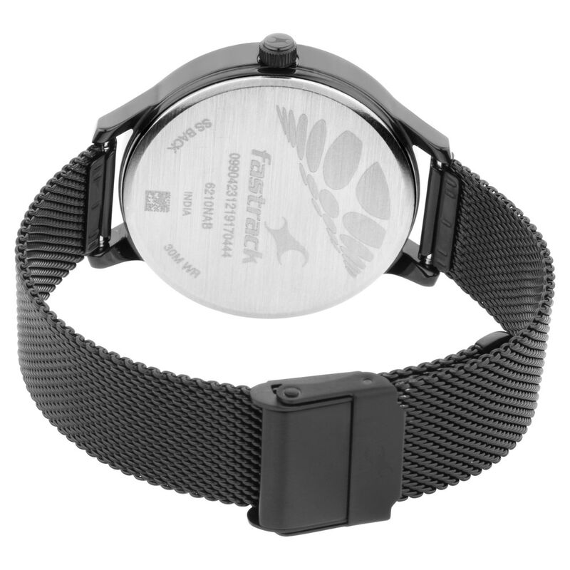 Fastrack Fit Outs Quartz Analog Pink Dial Metal Strap Watch for Girls NR6210NM02 - KRISHNA WATCH COMPANY