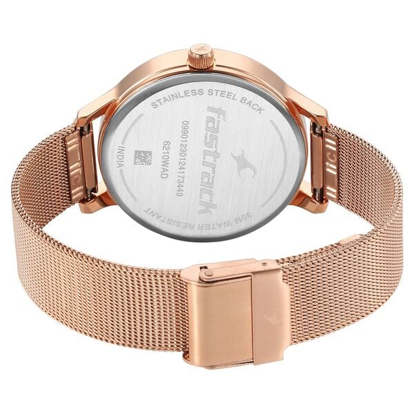 Fastrack Fleek Quartz Analog Watch For Girls 6210wm03 - KRISHNA WATCH COMPANY