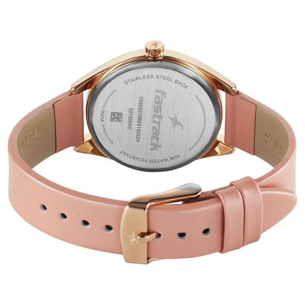 Fastrack Style Up Quartz Analog with Date Watch For Girls 6215wl01 - KRISHNA WATCH COMPANY