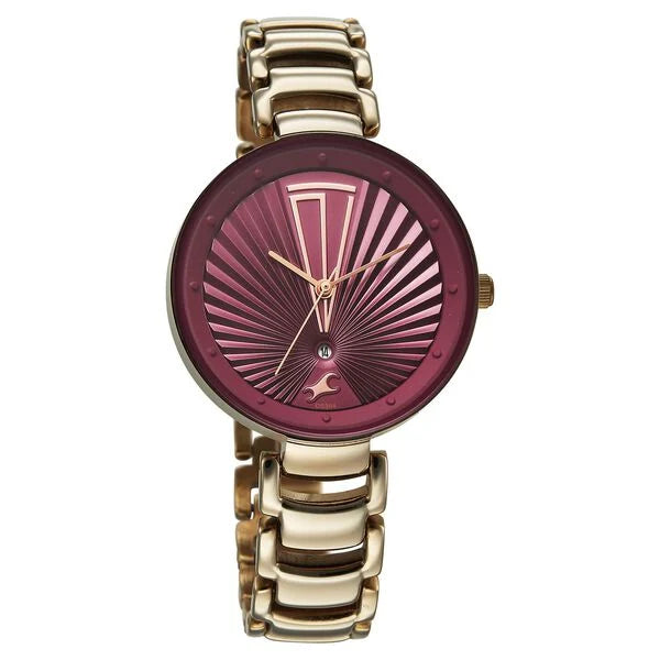Fastrack Chrome K Watch For Girls 6216qm03 - KRISHNA WATCH COMPANY