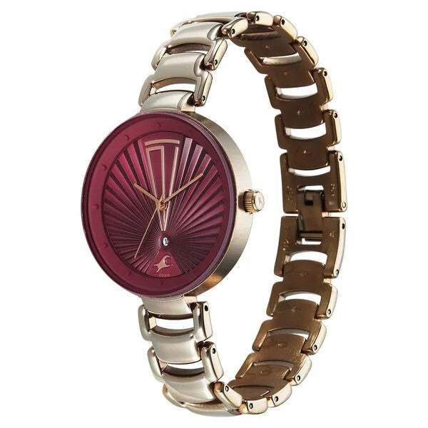 Fastrack Chrome K Watch For Girls 6216qm03 - KRISHNA WATCH COMPANY