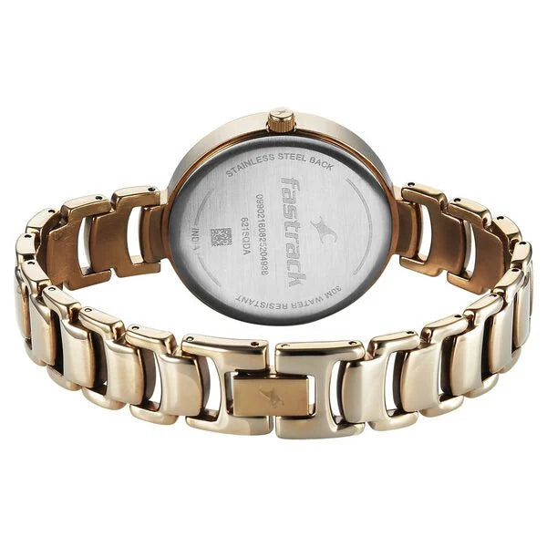 Fastrack Chrome K Watch For Girls 6216qm03 - KRISHNA WATCH COMPANY