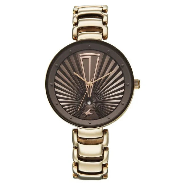 Fastrack Chrome K Quartz Women's Watch 6216QM04 - KRISHNA WATCH COMPANY