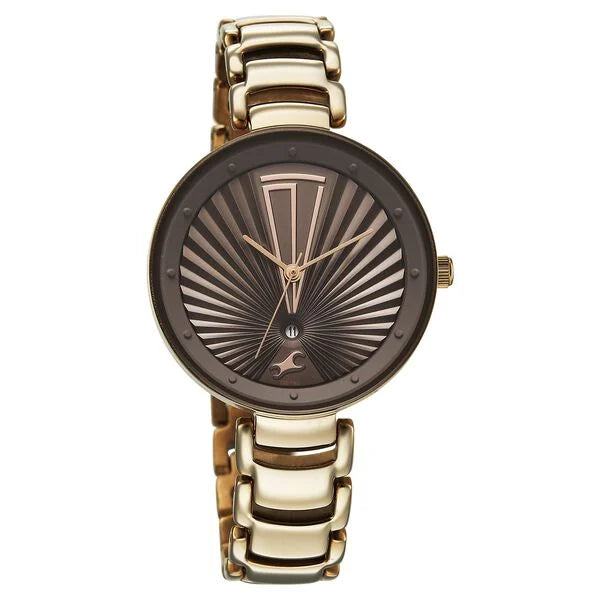Fastrack Chrome K Quartz Women's Watch 6216QM04 - KRISHNA WATCH COMPANY
