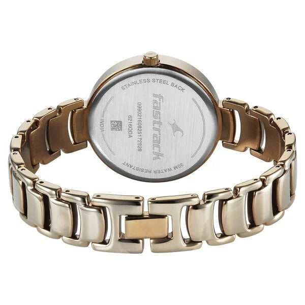 Fastrack Chrome K Quartz Women's Watch 6216QM04 - KRISHNA WATCH COMPANY