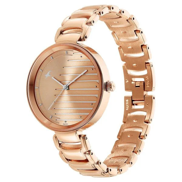 Fastrack Style Up Quartz Analog Watch for Girls 6216wm02 - KRISHNA WATCH COMPANY