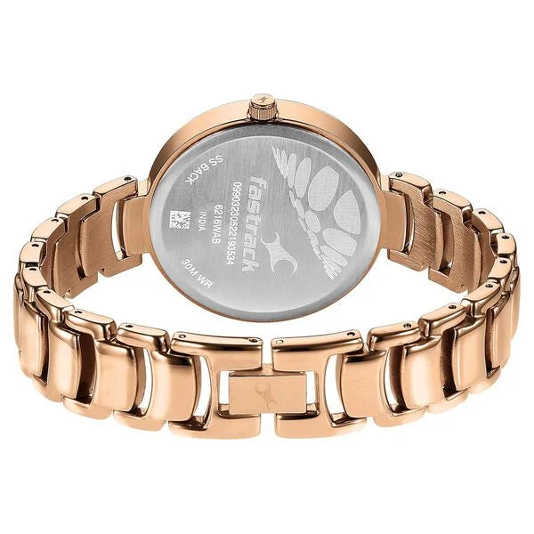 Fastrack Style Up Quartz Analog Watch for Girls 6216wm02 - KRISHNA WATCH COMPANY