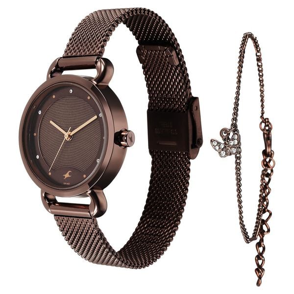 Fastrack Pulse Quartz Analog Watch for Girls 6221QM01F - KRISHNA WATCH COMPANY