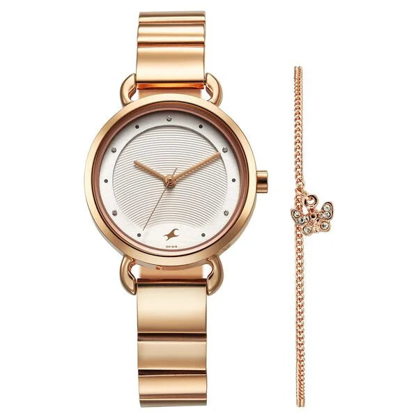 Fastrack Pulse Quartz Analog Watch for Girls 6221WM02F - KRISHNA WATCH COMPANY