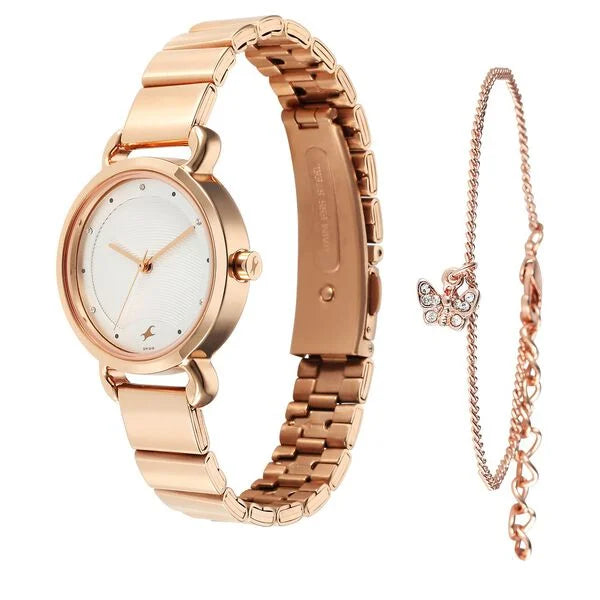 Fastrack Pulse Quartz Analog Watch for Girls 6221WM02F - KRISHNA WATCH COMPANY