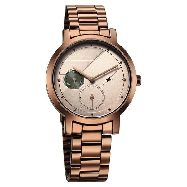 Fastrack Tick Tock Quartz Analog Watch for Girls 6225qm01 - KRISHNA WATCH COMPANY