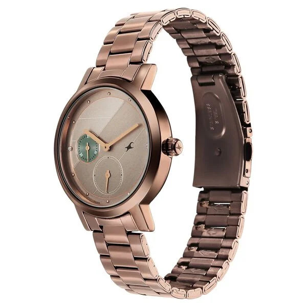 Fastrack Tick Tock Quartz Analog Watch for Girls 6225qm01 - KRISHNA WATCH COMPANY