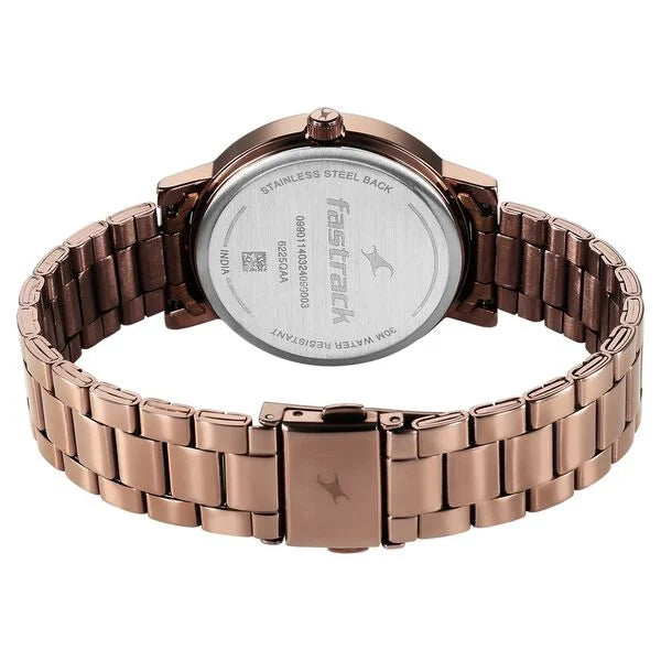 Fastrack Tick Tock Quartz Analog Watch for Girls 6225qm01 - KRISHNA WATCH COMPANY