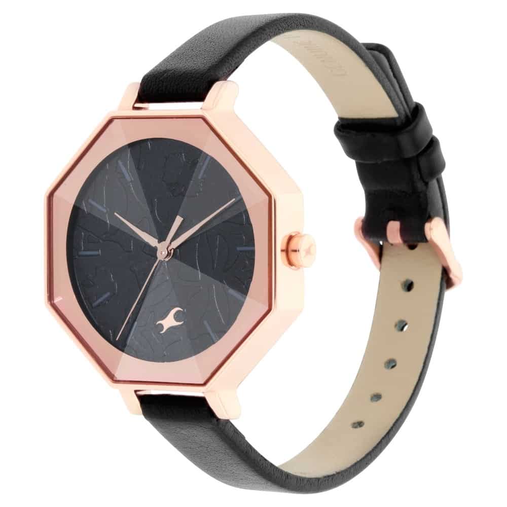 Fastrack PAINT ME BLACK 6226WL01 - KRISHNA WATCH COMPANY