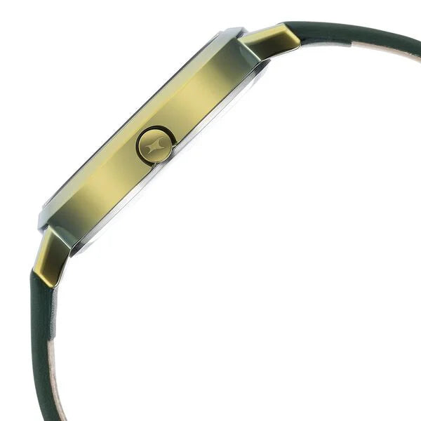 Fastrack Style Up Black Dial Leather Strap Watch for Girls 6230QL01 - KRISHNA WATCH COMPANY
