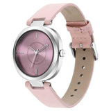 STUNNER IN PINK DIAL & LEATHER STRAP 6247SL01
