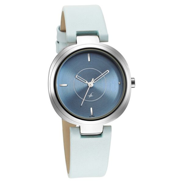Fastrack Stunners Quartz Analog Blue Dial Watch for Girls - 6247SL02 - KRISHNA WATCH COMPANY