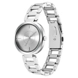 Fastrack Stunners Quartz Analog Silver Dial Metal Strap Watch for Girls ns6247sm01 / 6247sm01