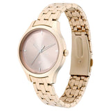 FASTRACK Stunner in Rose Gold Dial & Metal Strap - NT6248WM01