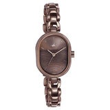 Fastrack Style Up Brown Dial Metal Strap Watch for Girls 6258QM02 - KRISHNA WATCH COMPANY
