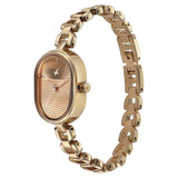 FASTRACK STYLE UP GOLDEN DIAL METAL STRAP WATCH FOR GIRLS 6258WM01 - KRISHNA WATCH COMPANY