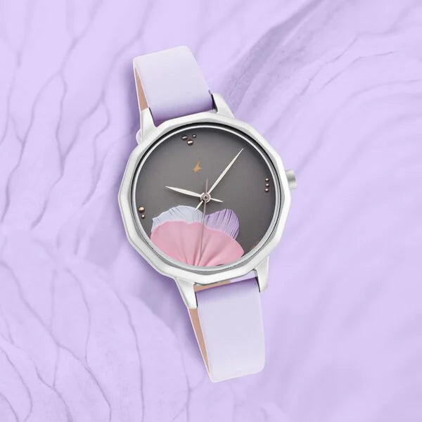 Fastrack Uptown Retreat Quartz Analog Grey DialWatch for Girls - 6259SL01 - KRISHNA WATCH COMPANY