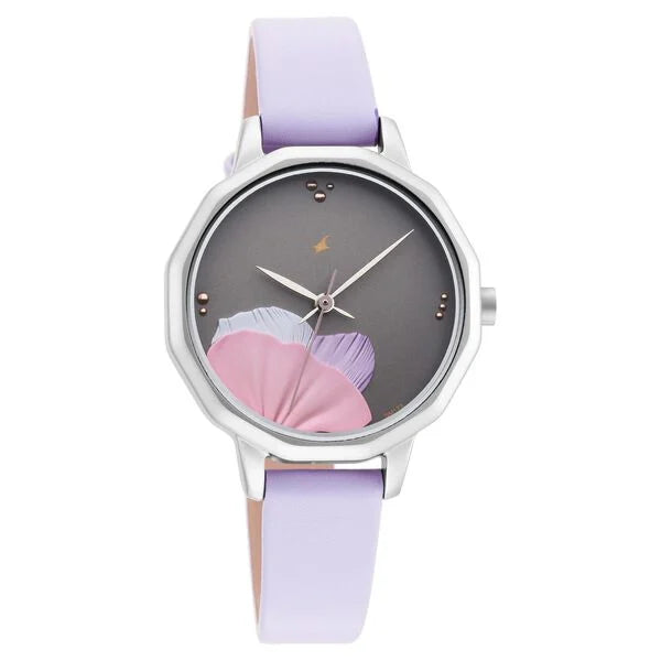 Fastrack Uptown Retreat Quartz Analog Grey DialWatch for Girls - 6259SL01 - KRISHNA WATCH COMPANY