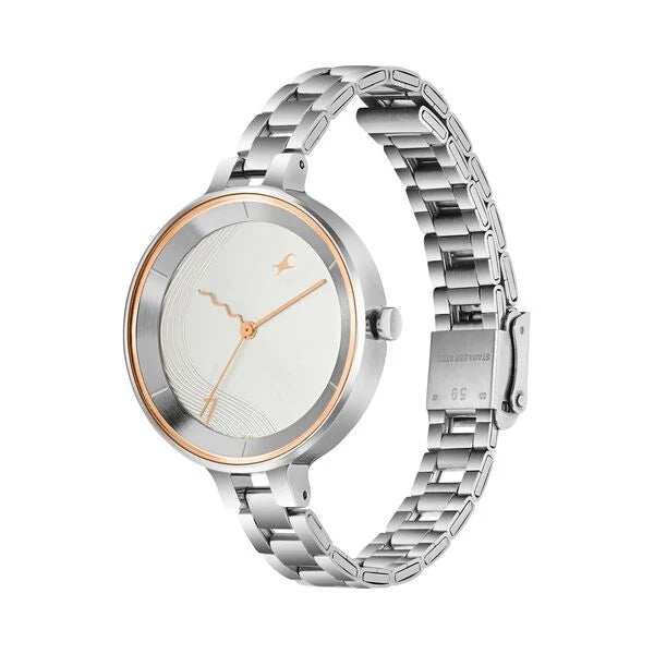 FASTRACK Stunners Quartz Analog Watch for Girls - 6265SM02 - KRISHNA WATCH COMPANY