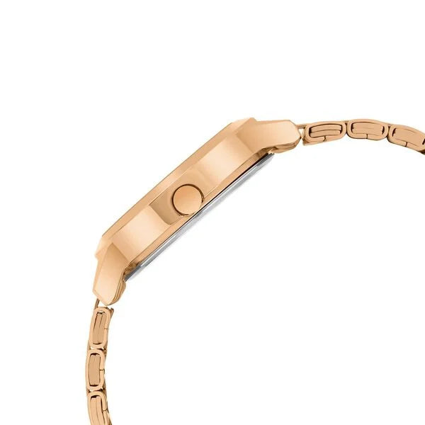 Fastrack Stunners Quartz Analog Rose Gold dial Stainless Steel Strap Watch for Girls - 6267WM01 - KRISHNA WATCH COMPANY
