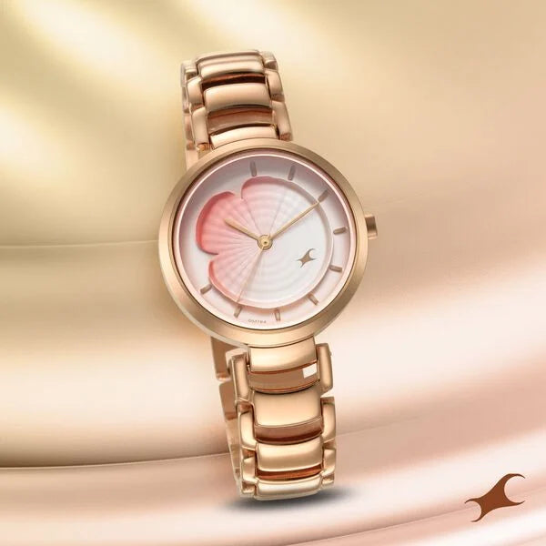 Fastrack Uptown Retreat Quartz Analog Watch for Girls - 6277WM01 - KRISHNA WATCH COMPANY