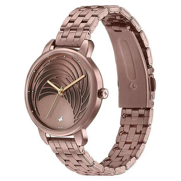 Fastrack Stunners Quartz Analog Watch for Girls - 6282QM01 - KRISHNA WATCH COMPANY