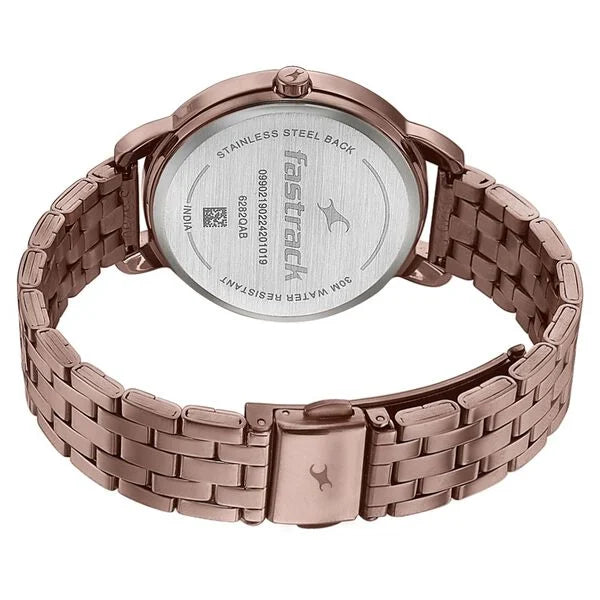 Fastrack Stunners Quartz Analog Watch for Girls - 6282QM01 - KRISHNA WATCH COMPANY