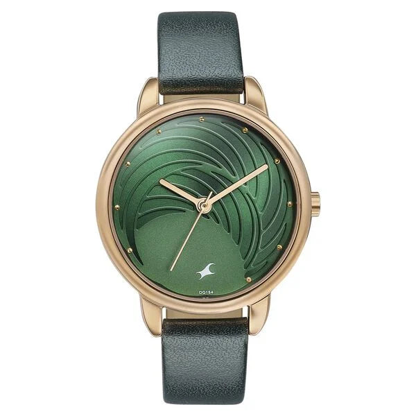 Fastrack Stunners Quartz Multifunction Green Dial Watch for Girls - 6282WL01 - KRISHNA WATCH COMPANY