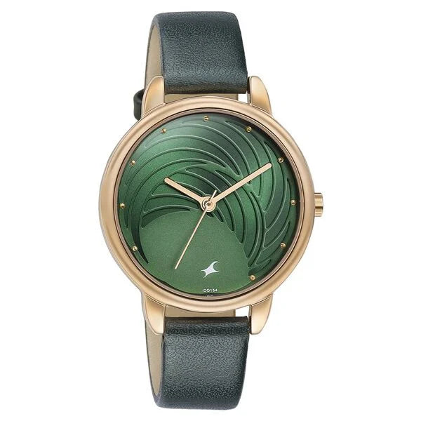 Fastrack Stunners Quartz Multifunction Green Dial Watch for Girls - 6282WL01 - KRISHNA WATCH COMPANY