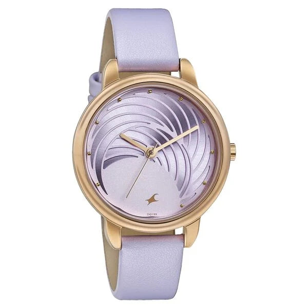 Fastrack Stunners Quartz Multifunction Purple Dial Watch for Girls - 6282WL02 - KRISHNA WATCH COMPANY