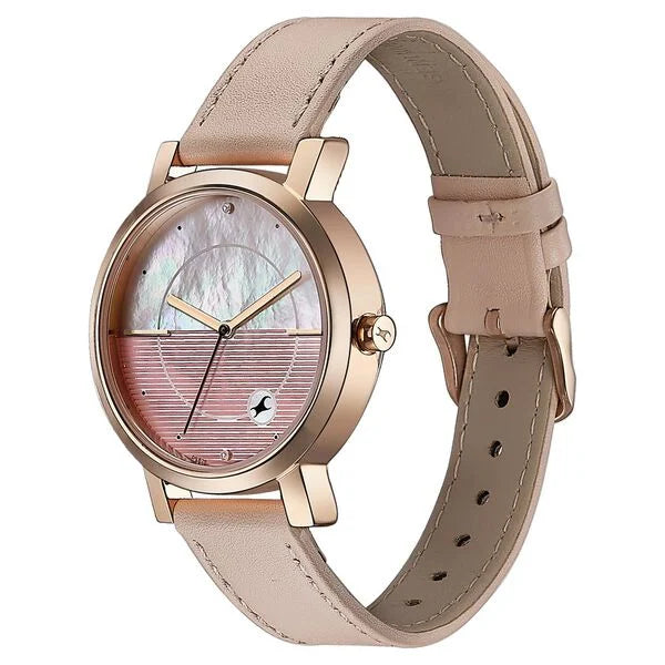 Fastrack Style Up Quartz Analog Watch For Girls 6284wl03 - KRISHNA WATCH COMPANY