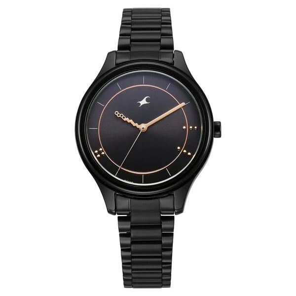 Fastrack Stunners Quartz Analog Watch For Girls - 6296NM01 - KRISHNA WATCH COMPANY