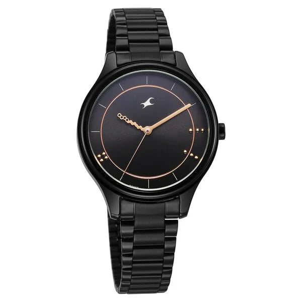 Fastrack Stunners Quartz Analog Watch For Girls - 6296NM01 - KRISHNA WATCH COMPANY