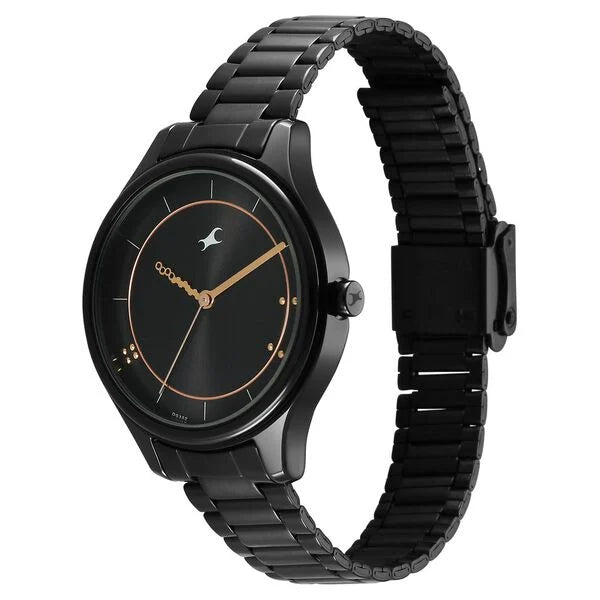 Fastrack Stunners Quartz Analog Watch For Girls - 6296NM01 - KRISHNA WATCH COMPANY