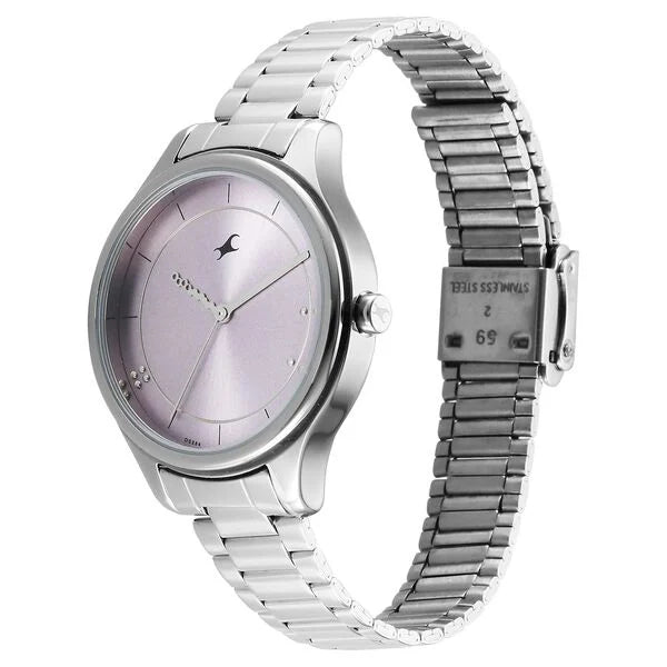 Fastrack Stunners Quartz Analog Watch For Girls - 6296SM01 - KRISHNA WATCH COMPANY