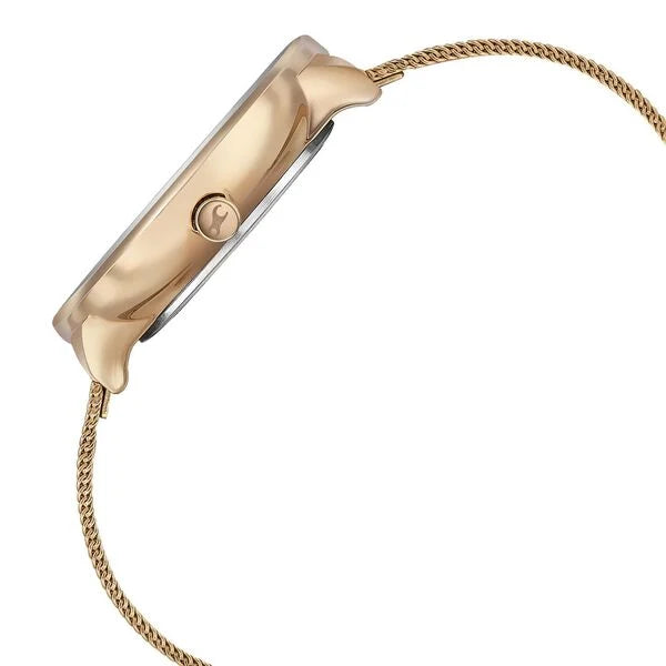 Fastrack Stunners Quartz Multifunction Rose Gold Dial Stainless Steel Strap Watch for Girls 6303wm01 - KRISHNA WATCH COMPANY