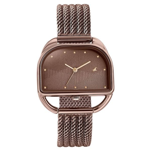 Fastrack Style Up Quartz Analog Watch For Girls 6307qm01 - KRISHNA WATCH COMPANY