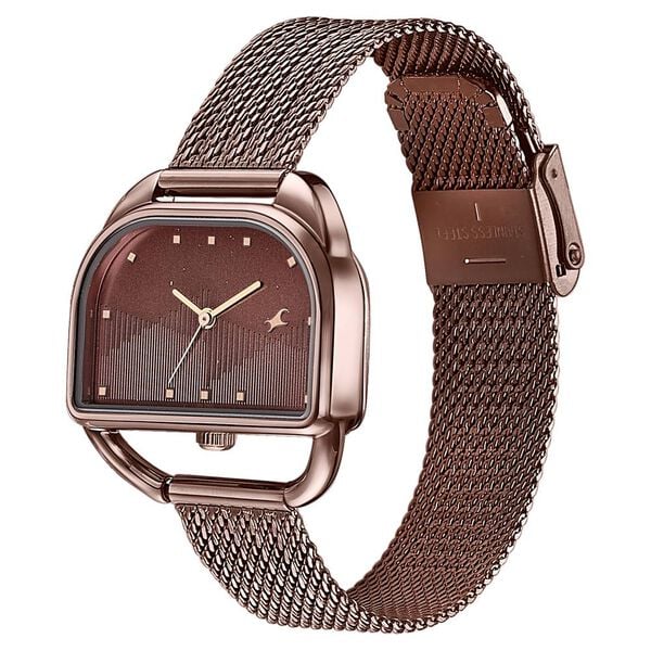 Fastrack Style Up Quartz Analog Watch For Girls 6307qm01 - KRISHNA WATCH COMPANY