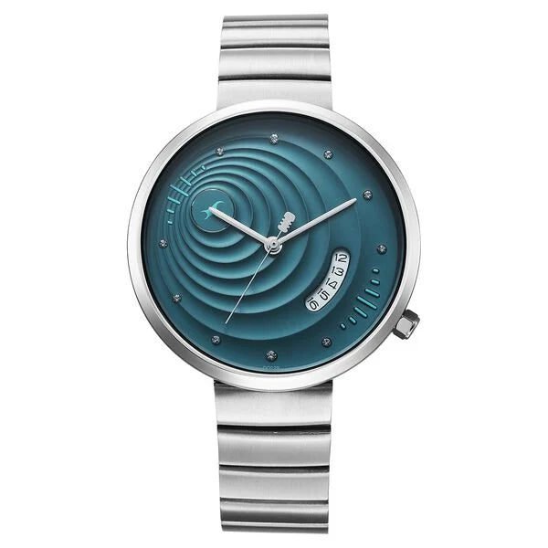 Fastrack Groove Quartz Analog with Date Watch 6314sm01 - KRISHNA WATCH COMPANY
