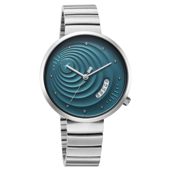 Fastrack Groove Quartz Analog with Date Watch 6314sm01 - KRISHNA WATCH COMPANY