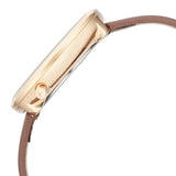 Fastrack Groove Quartz Analog with Date Girls Leather Watch 6314wl01