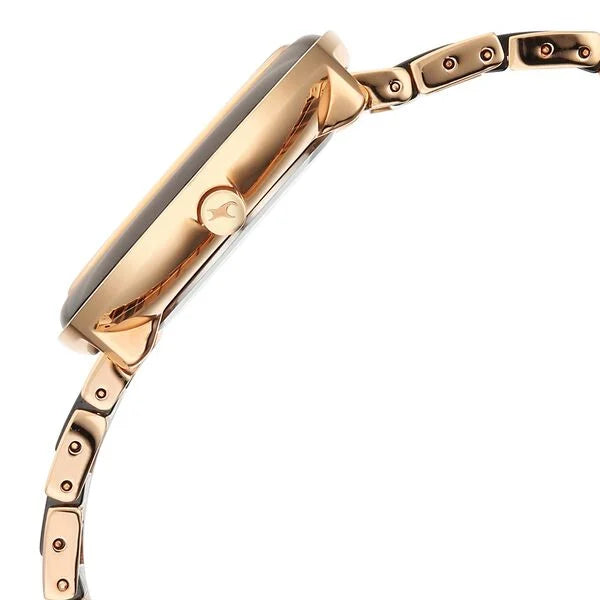 Fastrack Oceanyx - Ceramic Black Dial Watch For Girls 6315kd03 - KRISHNA WATCH COMPANY