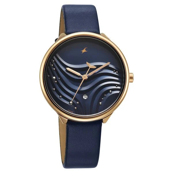 Fastrack Oceanyx Blue Dial Watch For Girls 6316wl01 - KRISHNA WATCH COMPANY