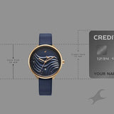 Fastrack Oceanyx Blue Dial Watch For Girls 6316wl01