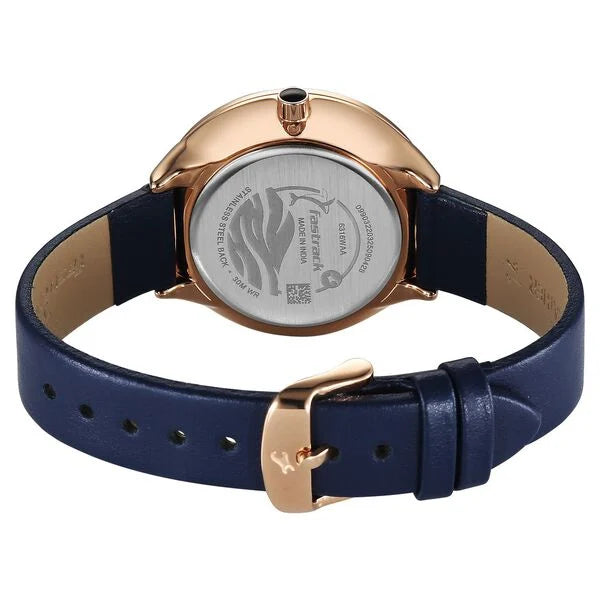 Fastrack Oceanyx Blue Dial Watch For Girls 6316wl01 - KRISHNA WATCH COMPANY